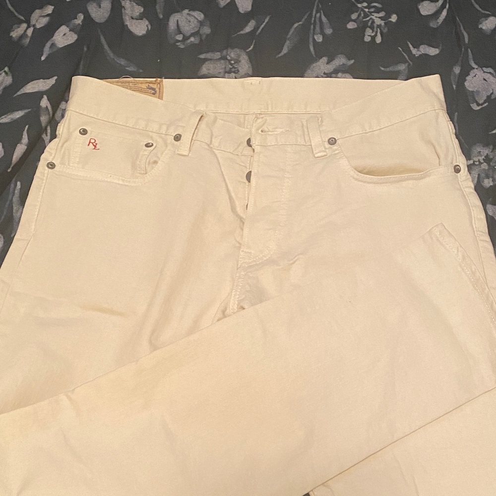 Polo by Ralph Lauren Men's Off-White Jeans